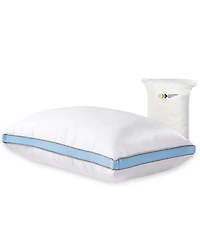 Luxury Bed Pillow for Sleeping, Adjustable Memory Foam, Medium-Firm by California Design Den King