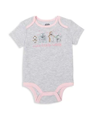 Star Wars Baby Girls The Mandalorian Yoda 5 Pack Short Sleeve Bodysuits
