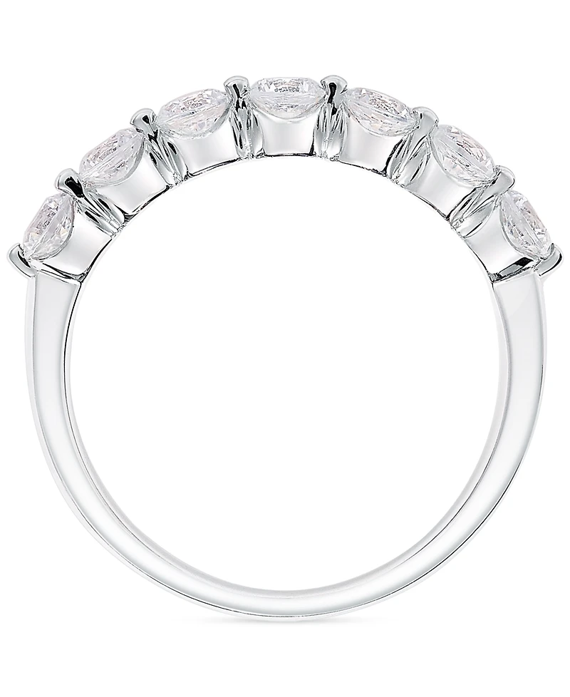 Diamond Seven Stone Band (3/4 ct. t.w.) 14k White or Yellow Gold