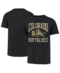 Men's '47 Brand Black Distressed Colorado Buffaloes Big Ups Buffaloes Franklin T-shirt