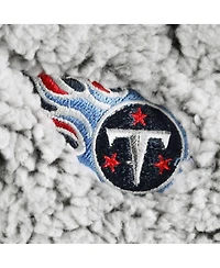 Women's G-iii 4Her by Carl Banks Gray Tennessee Titans Sherpa Quarter-Zip Jacket