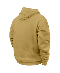 Men's New Era Tan Charlotte Hornets Big and Tall 2023/24 City Edition Pullover Hoodie