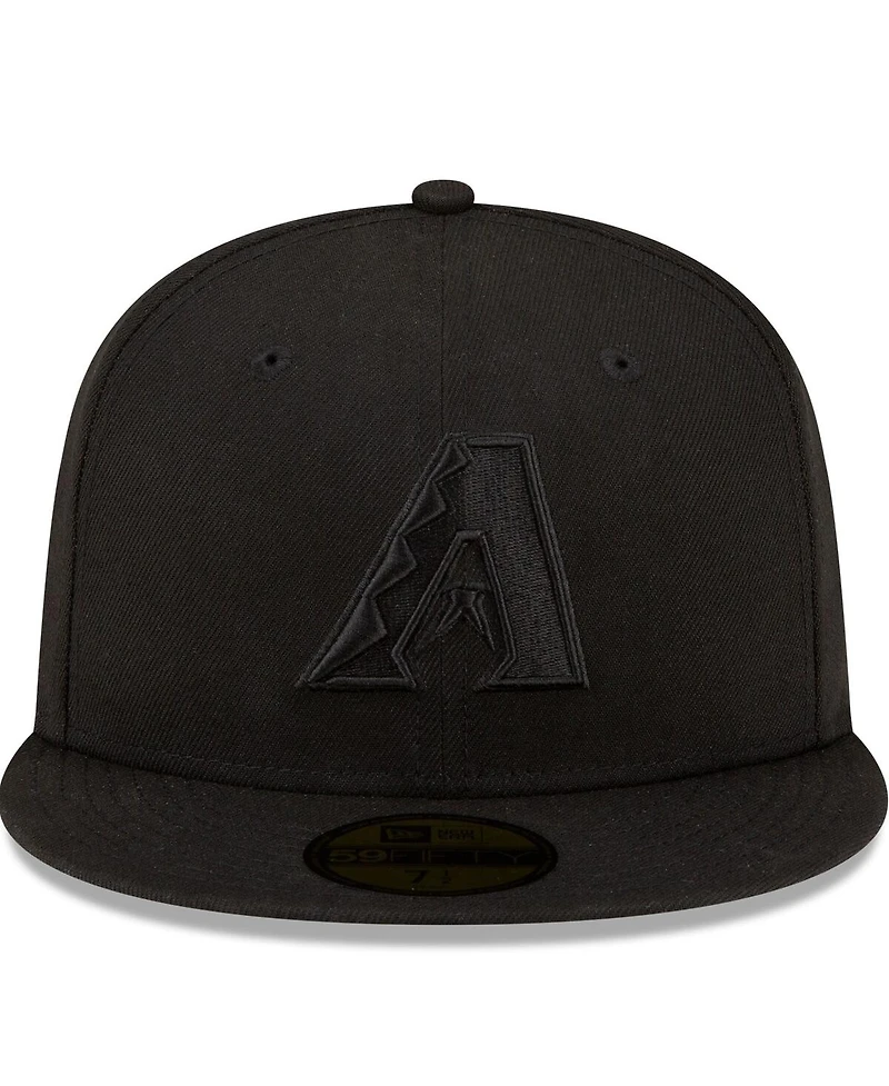 Men's New Era Arizona Diamondbacks Black on 59FIFTY Fitted Hat
