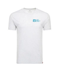 Men's and Women's Sportiqe White World Marathon Majors Comfy Tri-Blend T-shirt