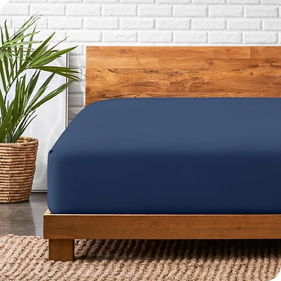 Bare Home Cotton Flannel Fitted Sheet King