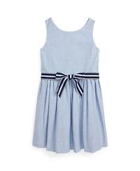 Polo Ralph Lauren Toddler and Little Girls Cotton Oxford Dress