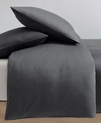 Calvin Klein Orchid Cotton Sateen 3 Piece Duvet Cover Set, King