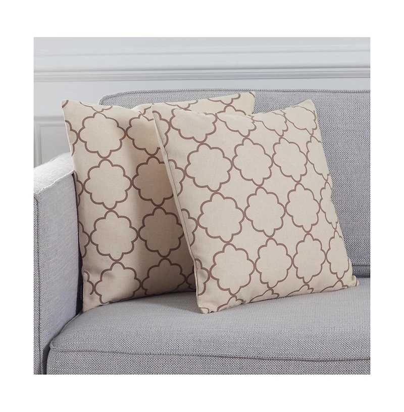 Safavieh Sophie 18" x 18" Pillow (Set of 2)