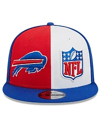 Men's New Era Red, Royal Buffalo Bills 2023 Sideline 9FIFTY Snapback Hat