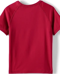 Lands' End Girls School Uniform Short Sleeve Active Tee
