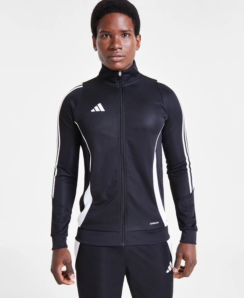 adidas Men's Tiro 24 Slim-Fit Performance 3-Stripes Track Jacket