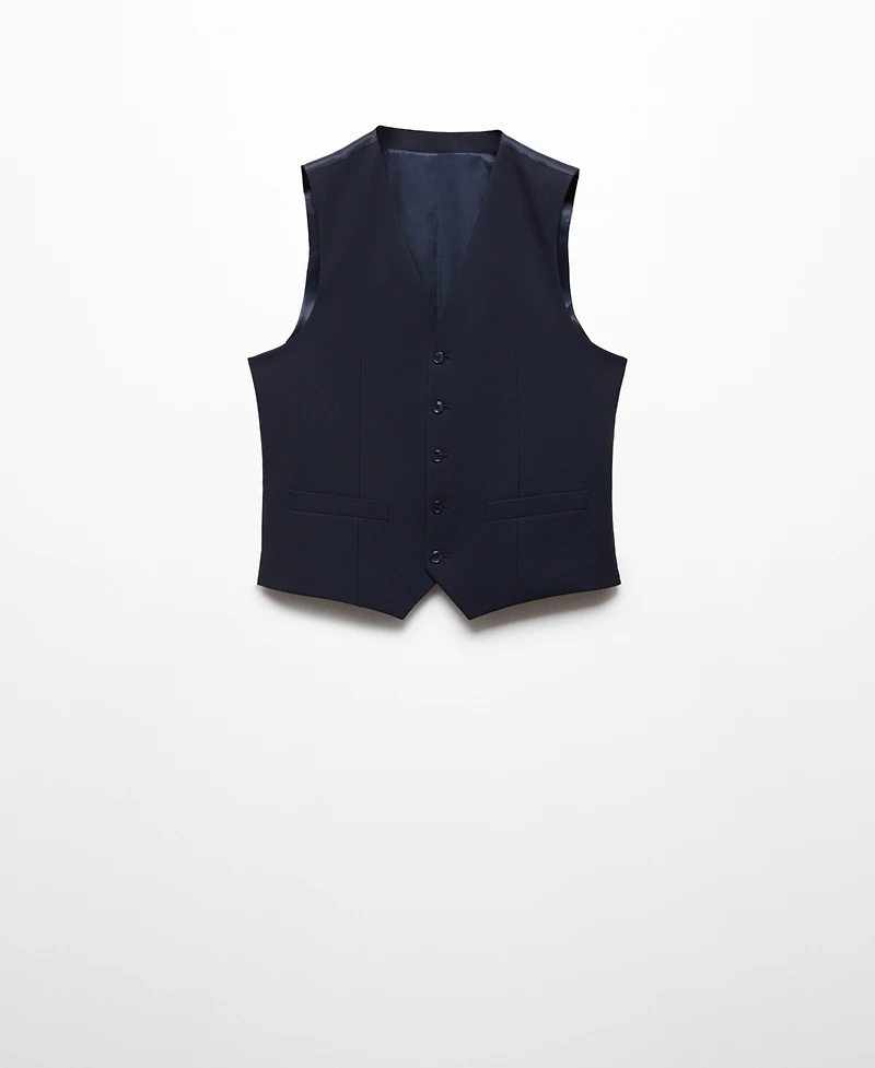 Mango Men's Slim-Fit Suit Vest
