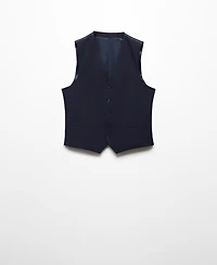 Mango Men's Slim-Fit Suit Vest