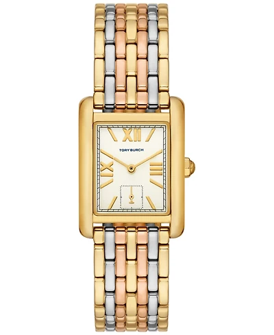 Tory Burch Women's The Eleanor Tri-Tone Stainless Steel Bracelet Watch 25mm