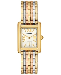 Tory Burch Women's The Eleanor Tri-Tone Stainless Steel Bracelet Watch 25mm
