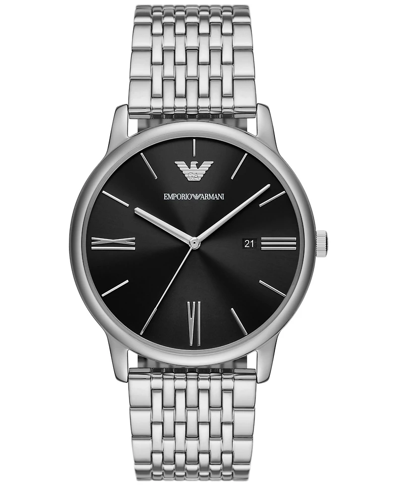 Emporio Armani Men's Stainless Steel Bracelet Watch 42mm