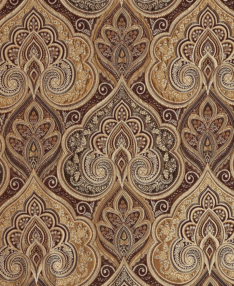 Five Queens Court Bordeaux Window Panel Pair, 50" x 95"