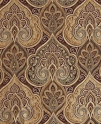 Five Queens Court Bordeaux Window Panel Pair, 50" x 95"