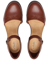 Clarks Women's Emily 2 Ketra Ankle-Strap Pumps