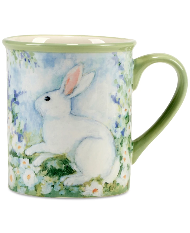 Certified International Easter Morning Mugs, Set of 4