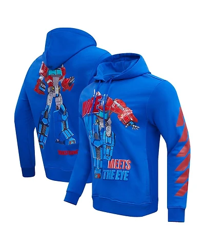Men's and Women's Freeze Max Royal Transformers More Than Meets The Eye Pullover Hoodie