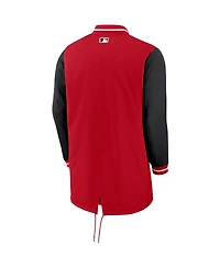 Men's Nike Red Cincinnati Reds Dugout Performance Full-Zip Jacket