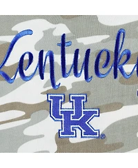 Women's Pressbox Camo Kentucky Wildcats San Pablo Pullover Hoodie