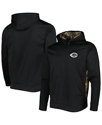 Men's Dunbrooke Black, Camo Cincinnati Reds Ranger Pullover Hoodie