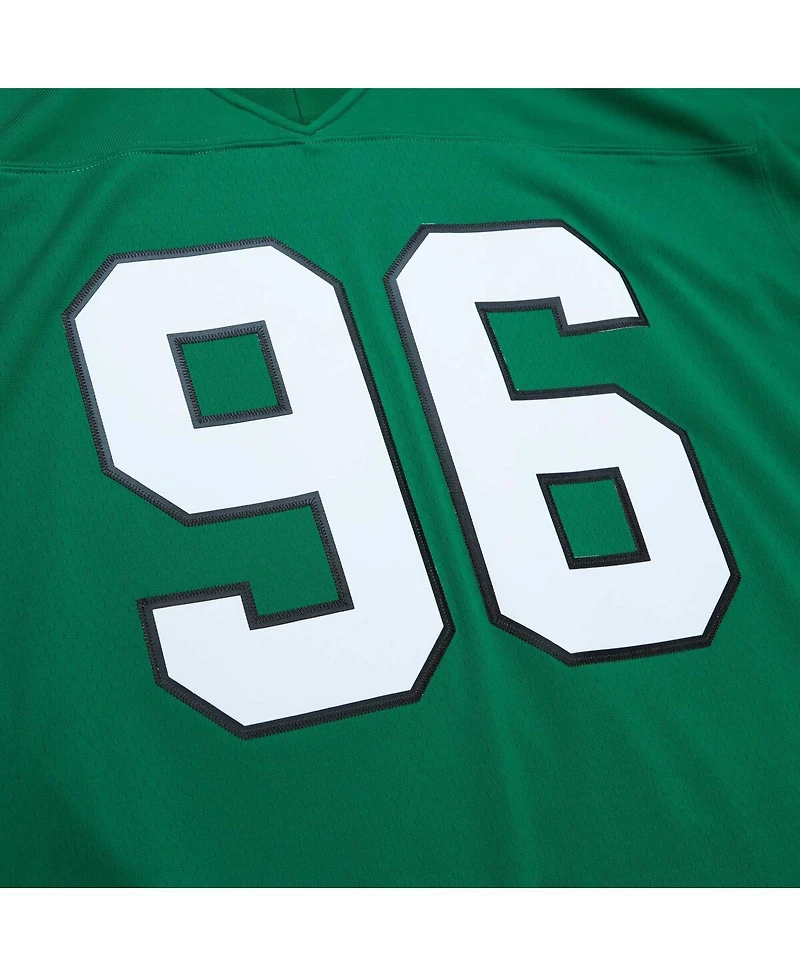 Men's Mitchell & Ness Clyde Simmons Kelly Green Philadelphia Eagles Legacy Replica Jersey