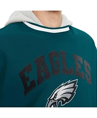 Men's Tommy Hilfiger Midnight Green Philadelphia Eagles Ivan Fashion Pullover Hoodie