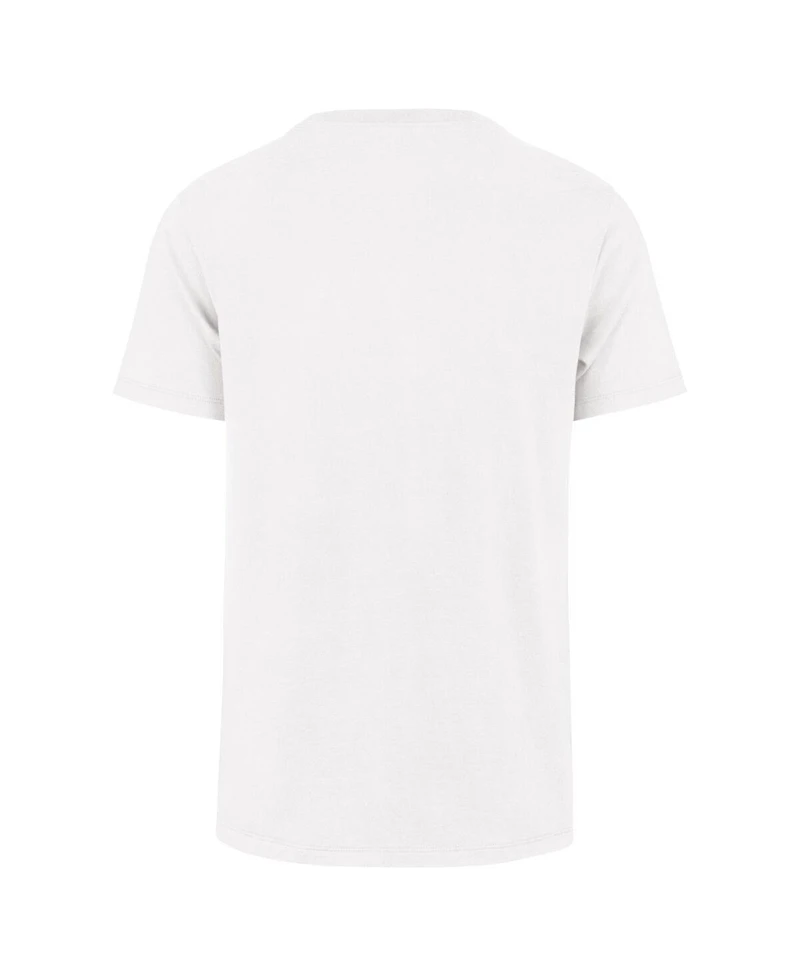 Men's '47 Brand White Distressed Jacksonville Jaguars Ring Tone Franklin T-shirt