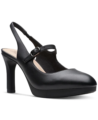 Clarks Women's Ambyr 2 Grace Slingback Platform Pumps