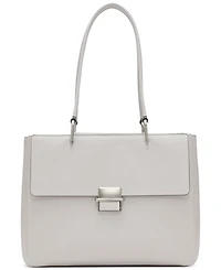 Calvin Klein Clove Push-Lock Triple Compartment Tote Bag