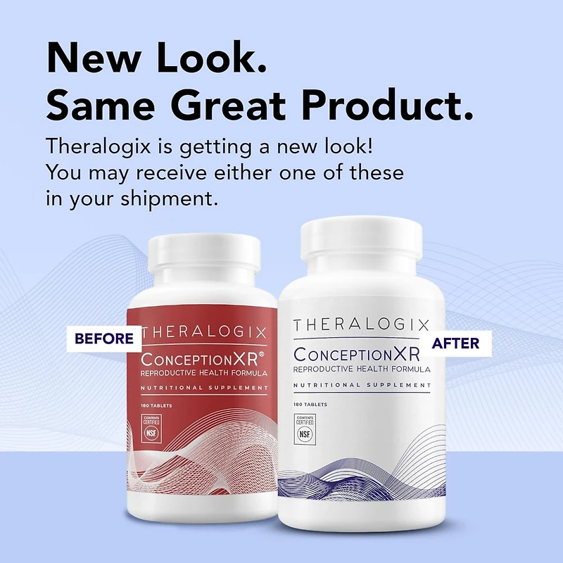 Theralogix ConceptionXR Reproductive Health Male Fertility Supplement (90 Day Supply)