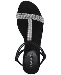 Style & Co Women's Mulan Embellished Wedge Sandals, Created Macy's