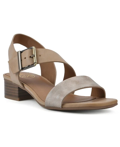 Women's Albatas Asymmetrical Block Heel Sandals