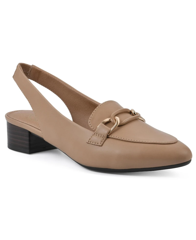 White Mountain Women's Boreal Slingback Loafers