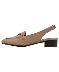 White Mountain Women's Boreal Slingback Loafers