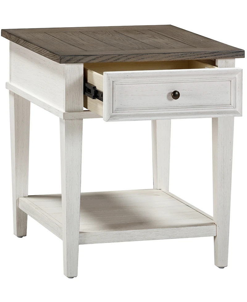 Dawnwood 26" Wood End Table, Created for Macy's