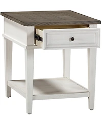 Dawnwood 26" Wood End Table, Created for Macy's