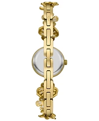 kate spade new york Women's Monroe Three Hand Gold-Tone Stainless Steel Watch 20mm