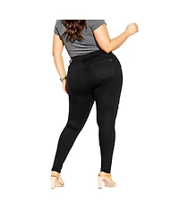 Plus Size Rock N Roll Skinny Jean