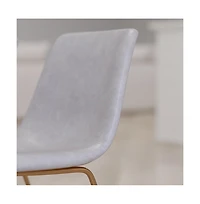 Carrollton 18 Inch Bucket Seat Dining Chairs, Set Of 2