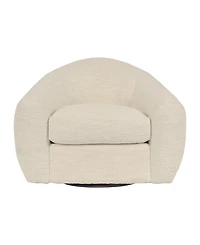 Molly Upholstered Swivel Accent Chair
