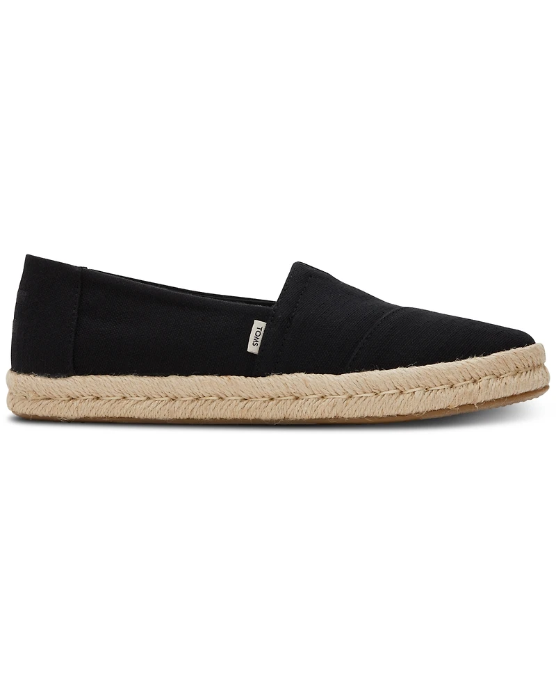 Toms Women's Alpargata Rope 2.0 Espadrille Slip On Flats