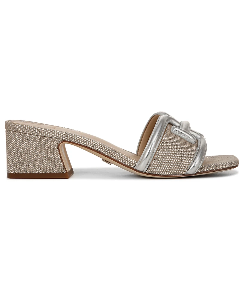 Sam Edelman Women's Waylon Block-Heel Slide Sandals