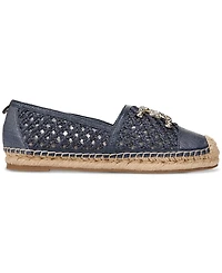Sam Edelman Women's Khiara Emblem Embellished Espadrille Flats