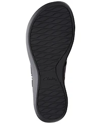 Clarks Women's Arla Glison Slip-On Platform Wedge Sandals