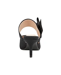 Bandolino Women's Millie Pointed Toe Kitten Heel Mules
