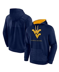 Men's Fanatics Navy West Virginia Mountaineers Defender Pullover Hoodie